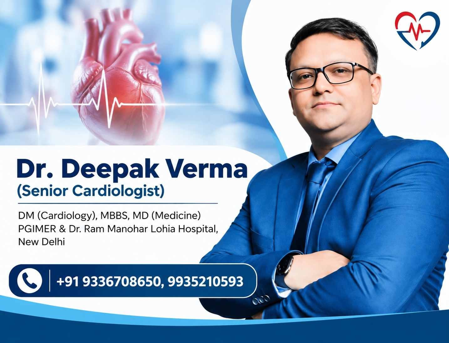 Dr. Deepak Verma - Best Cardiologist in Gorakhpur